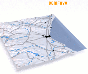 3d view of Benifayó