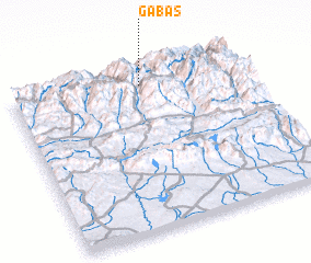 3d view of Gabas