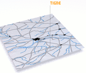 3d view of Tigné