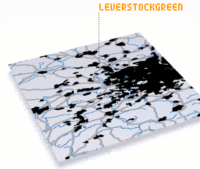 3d view of Leverstock Green