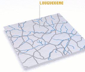 3d view of Louguékèmé