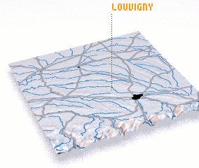 3d view of Louvigny