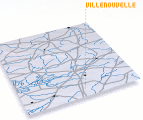 3d view of Villenouvelle