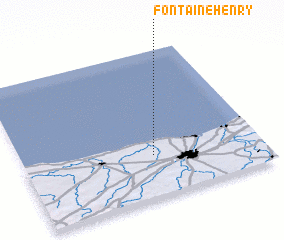 3d view of Fontaine-Henry