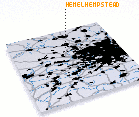 3d view of Hemel Hempstead