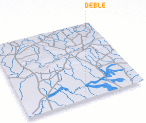 3d view of Deble