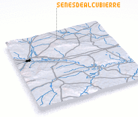 3d view of Senés de Alcubierre