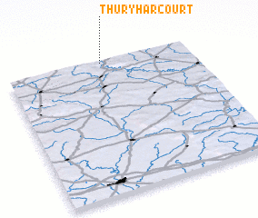 3d view of Thury-Harcourt