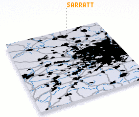 3d view of Sarratt