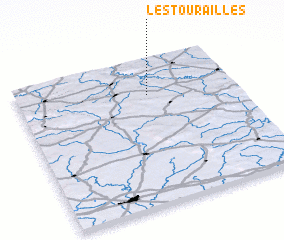 3d view of Les Tourailles