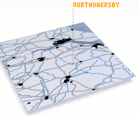 3d view of North Owersby