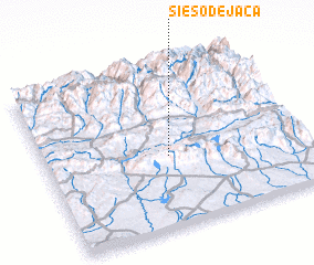 3d view of Sieso de Jaca