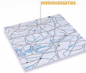 3d view of Vernoux-en-Gâtine