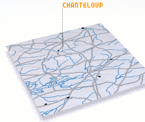 3d view of Chanteloup