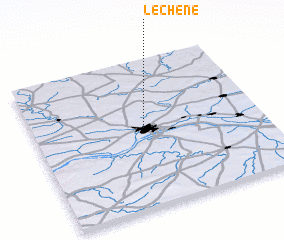 3d view of Le Chêne