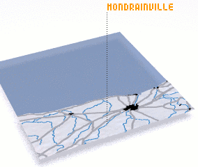 3d view of Mondrainville