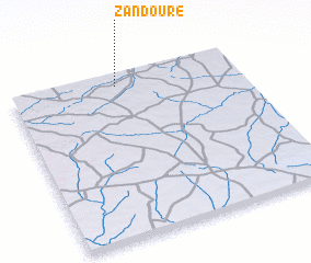 3d view of Zandouré