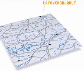 3d view of La Foye-Monjault