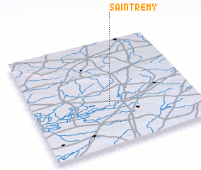 3d view of Saint-Rémy