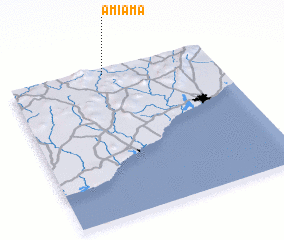 3d view of Amiama