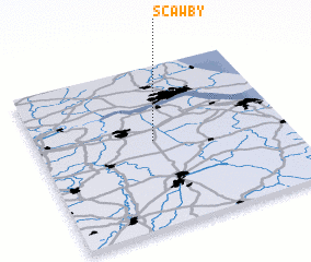 3d view of Scawby
