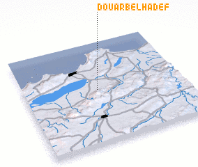 3d view of Douar Bel Hadef