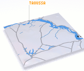 3d view of Taoussa