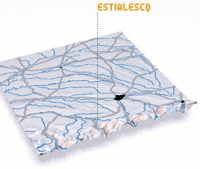 3d view of Estialescq