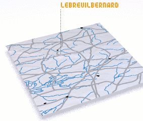 3d view of Le Breuil-Bernard