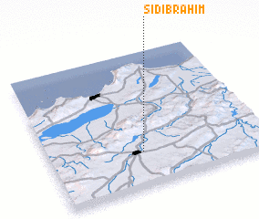 3d view of Sidi Brahim