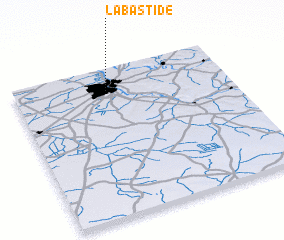 3d view of La Bastide