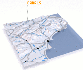 3d view of Canals