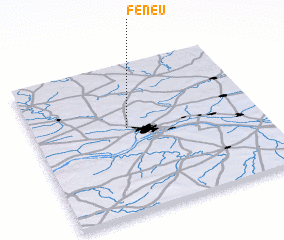 3d view of Feneu