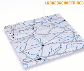 3d view of La Bazoge-Montpinçon