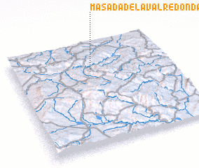 3d view of Masada de la Valredonda