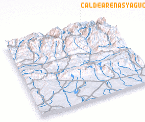 3d view of Caldearenas y Aguces