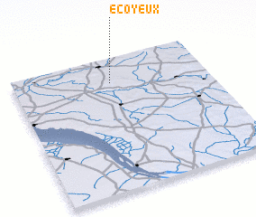 3d view of Écoyeux