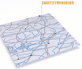 3d view of Saint-Symphorien
