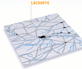 3d view of La Cropte