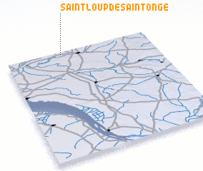 3d view of Saint-Loup-de-Saintonge