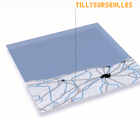 3d view of Tilly-sur-Seulles