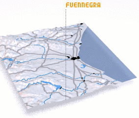 3d view of Fuen Negra