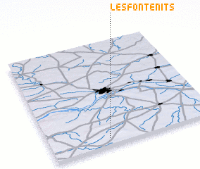 3d view of Les Fontenits