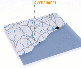 3d view of Ayensuadzi