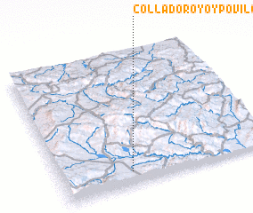 3d view of Collado Royo y Poviles