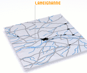 3d view of La Meignanne