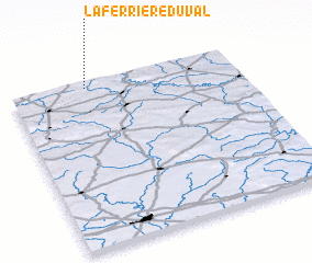 3d view of La Ferrière-Duval