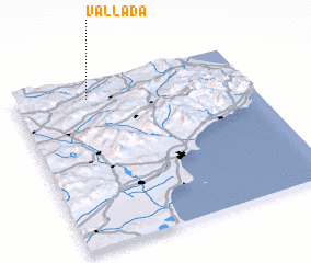 3d view of Vallada