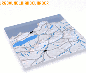 3d view of Faubourg Bou Melik Abdelkader