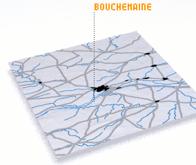 3d view of Bouchemaine